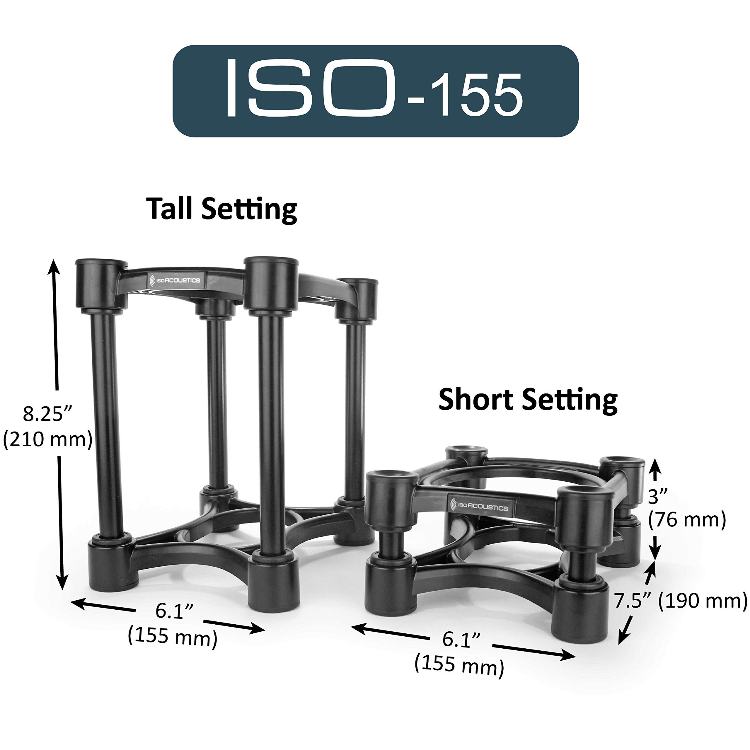 Amazon.com: IsoAcoustics Iso-Stand Series Speaker Isolation Stands