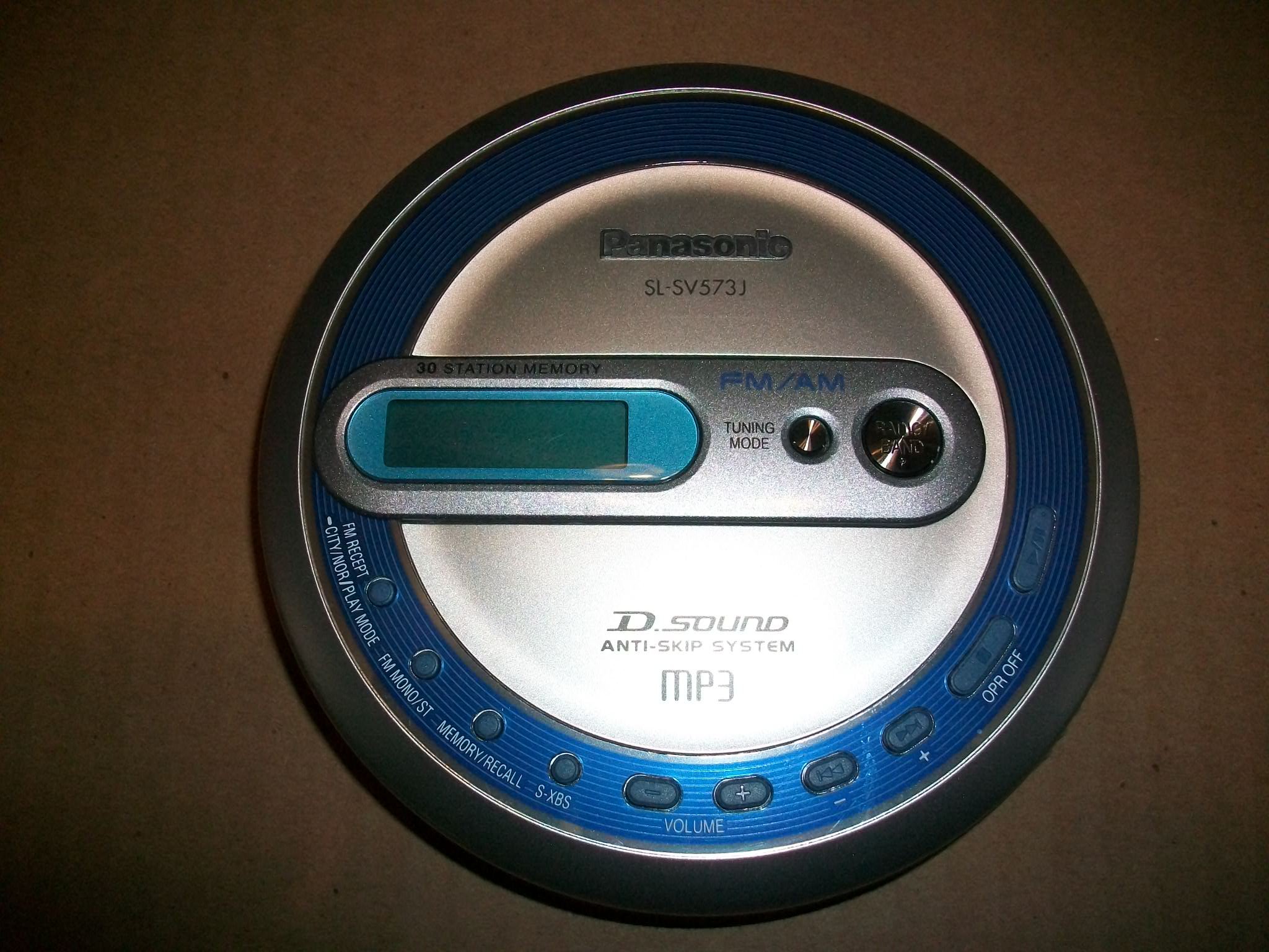 Amazon.com: Remanufactured Panasonic SL-SV573J Portable CD Player