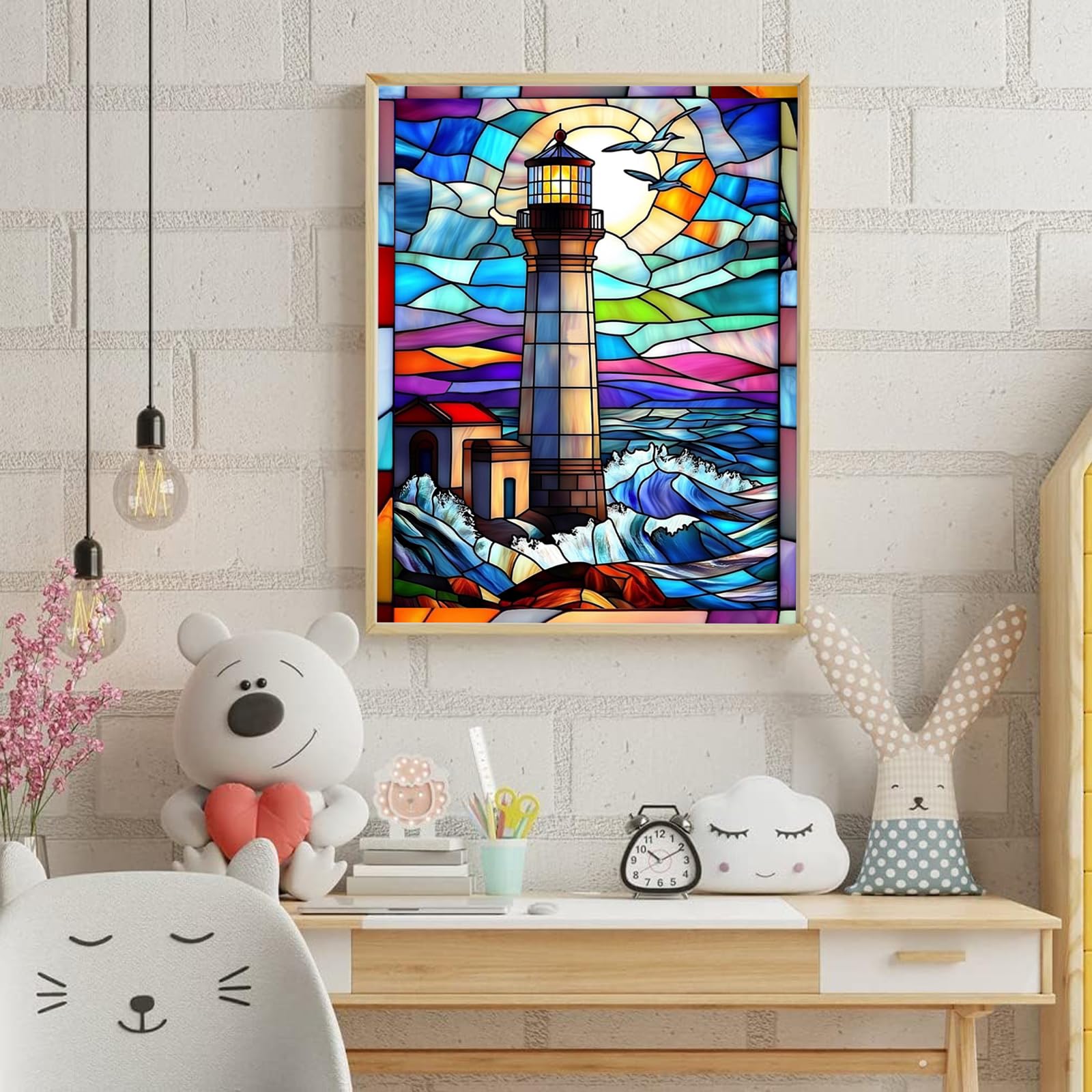 Amazon.com: DIYDECORFUN Lighthouse Diamond Art Kits for Adults,DIY