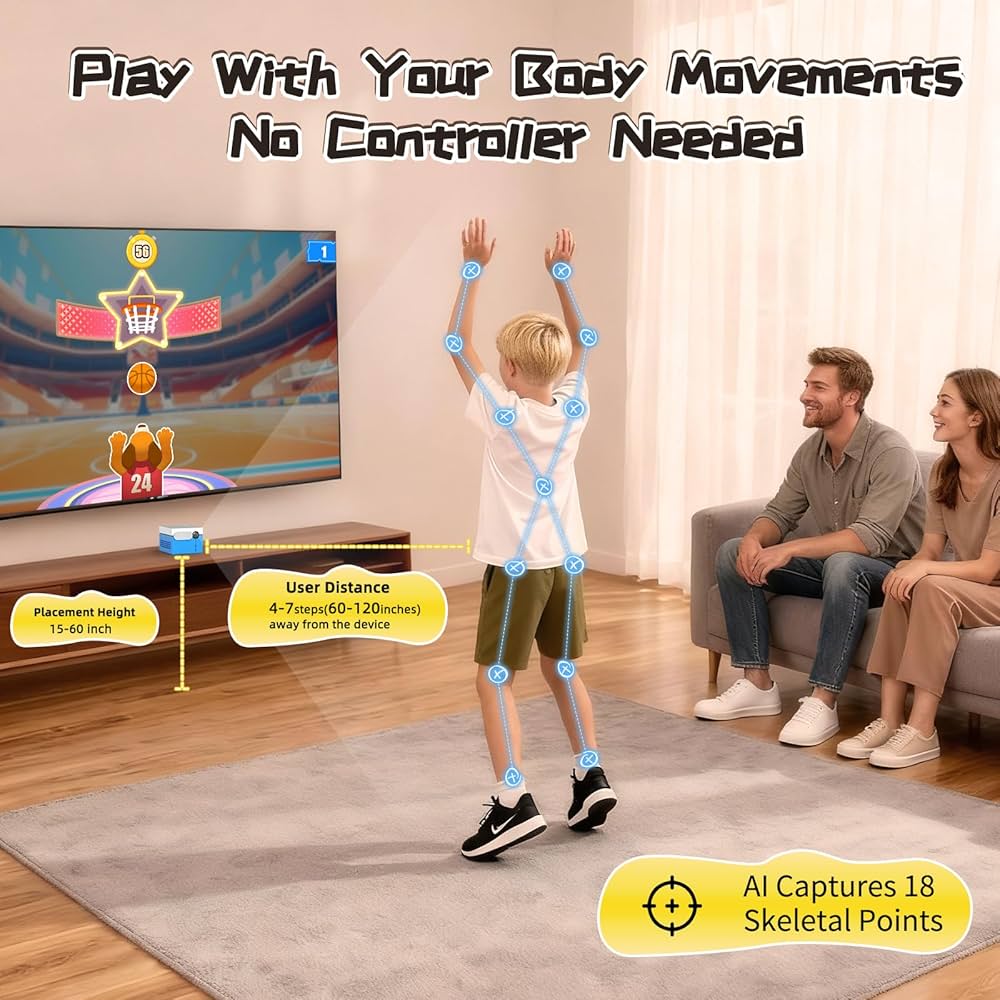 Amazon.com: KINHANK MotionX - Motion Sensing Game Console for