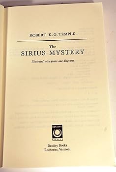 The Sirius Mystery: Temple, Robert K.G.: 9780892811632: Amazon.com