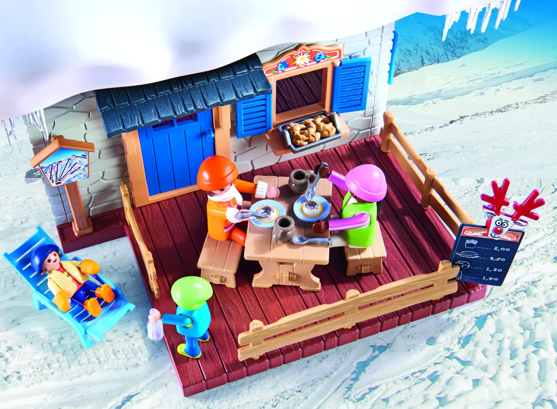 Amazon.co.jp: Playmobil FamilyFun Ski Cabin / プレイモービル