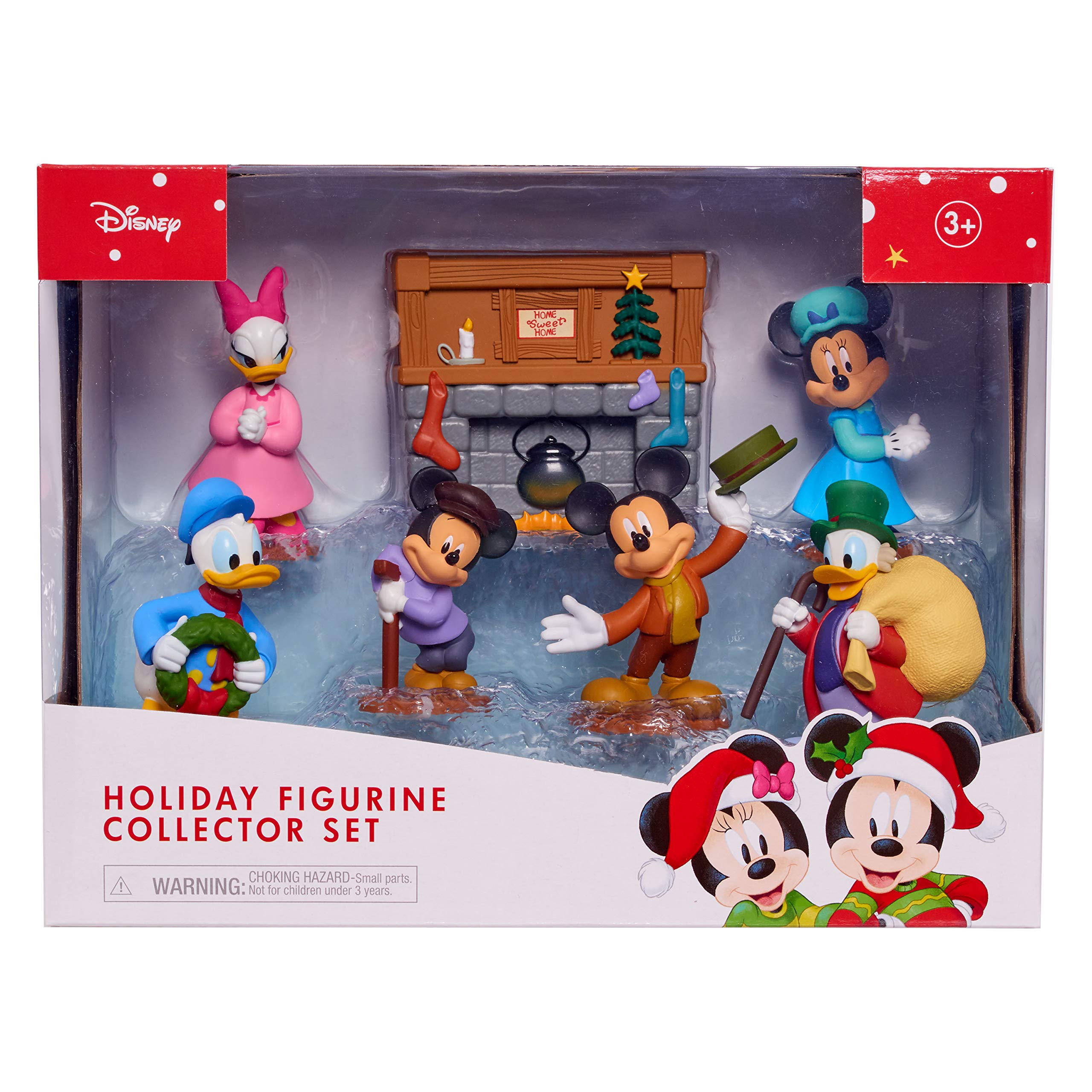 Amazon.com: Disney Holiday Figurine Collector Set, 7 Piece Set