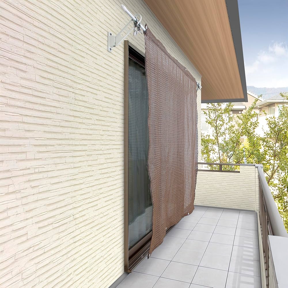 Amazon | タカショー 日よけ クールシェード エアー モカ 1.8×2m