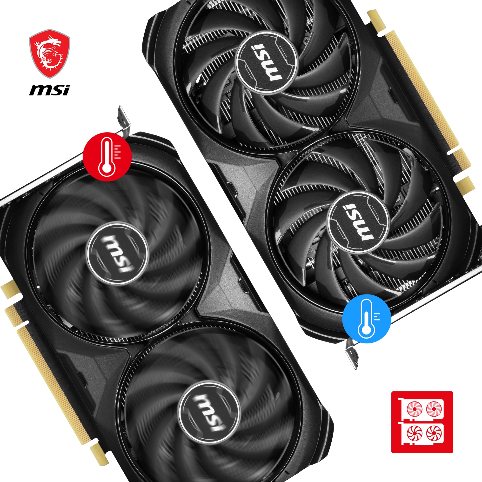 Amazon.com: MSI GeForce RTX 4060 Ti Ventus 2X Black 8G OC Graphics