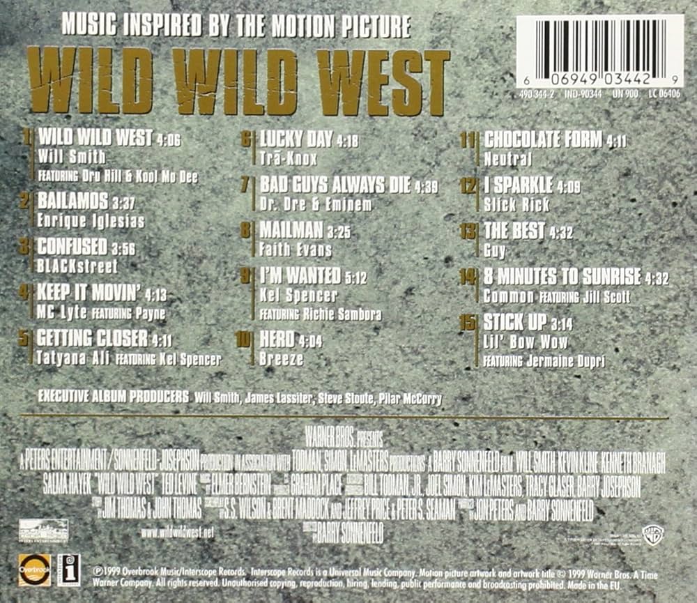 Amazon.co.jp: Wild Wild West: Music Inspired By The Motion Picture