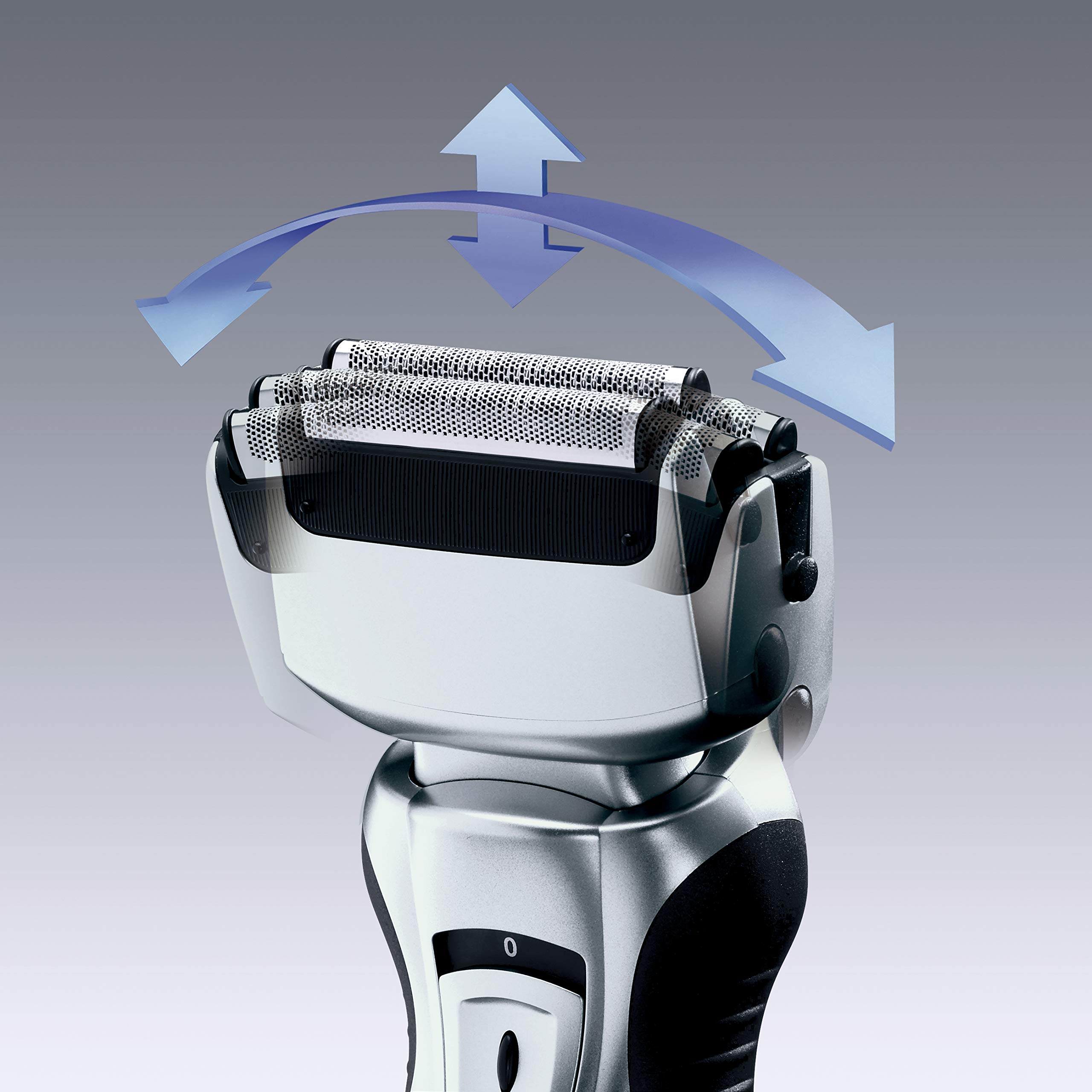 Amazon.co.jp: パナソニック ツインエクス2枚刃 シルバー調 ES-RW30-S