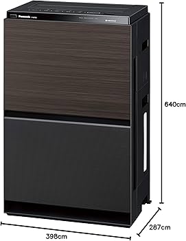 Amazon | パナソニック 加湿空気清浄機 高濃度ナノイーX・エコナビ搭載