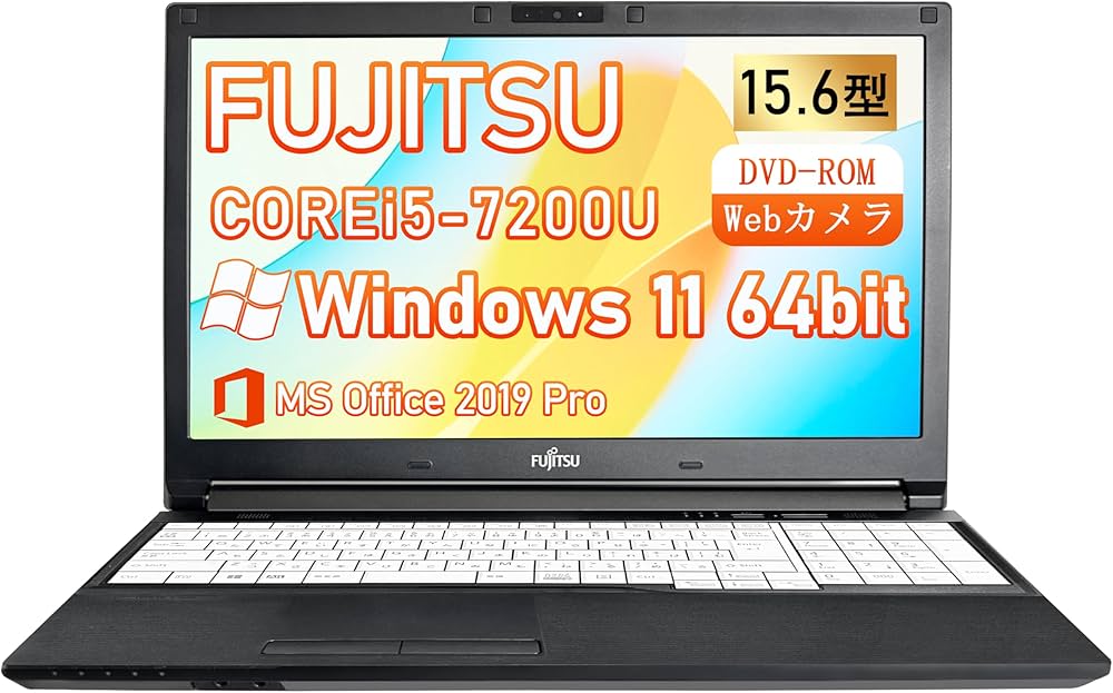 Amazon.co.jp: 【整備済み品】 富士通 A577 15.6型 第7世代CPU Core i5