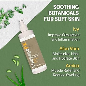 Amazon.com : Massage Gel by Massage FX - 100% Pure Jojoba