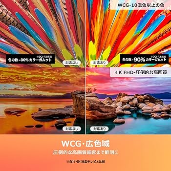 Amazon.co.jp: 【Amazon.co.jp 限定】TCL テレビ 75V型 4K 広色域