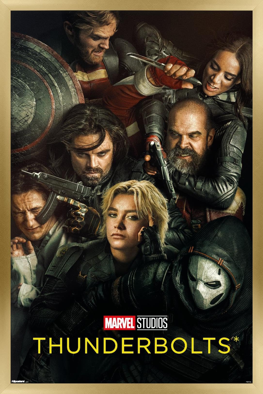 Amazon.com: Marvel Thunderbolts (2025) - Teaser One Sheet Wall