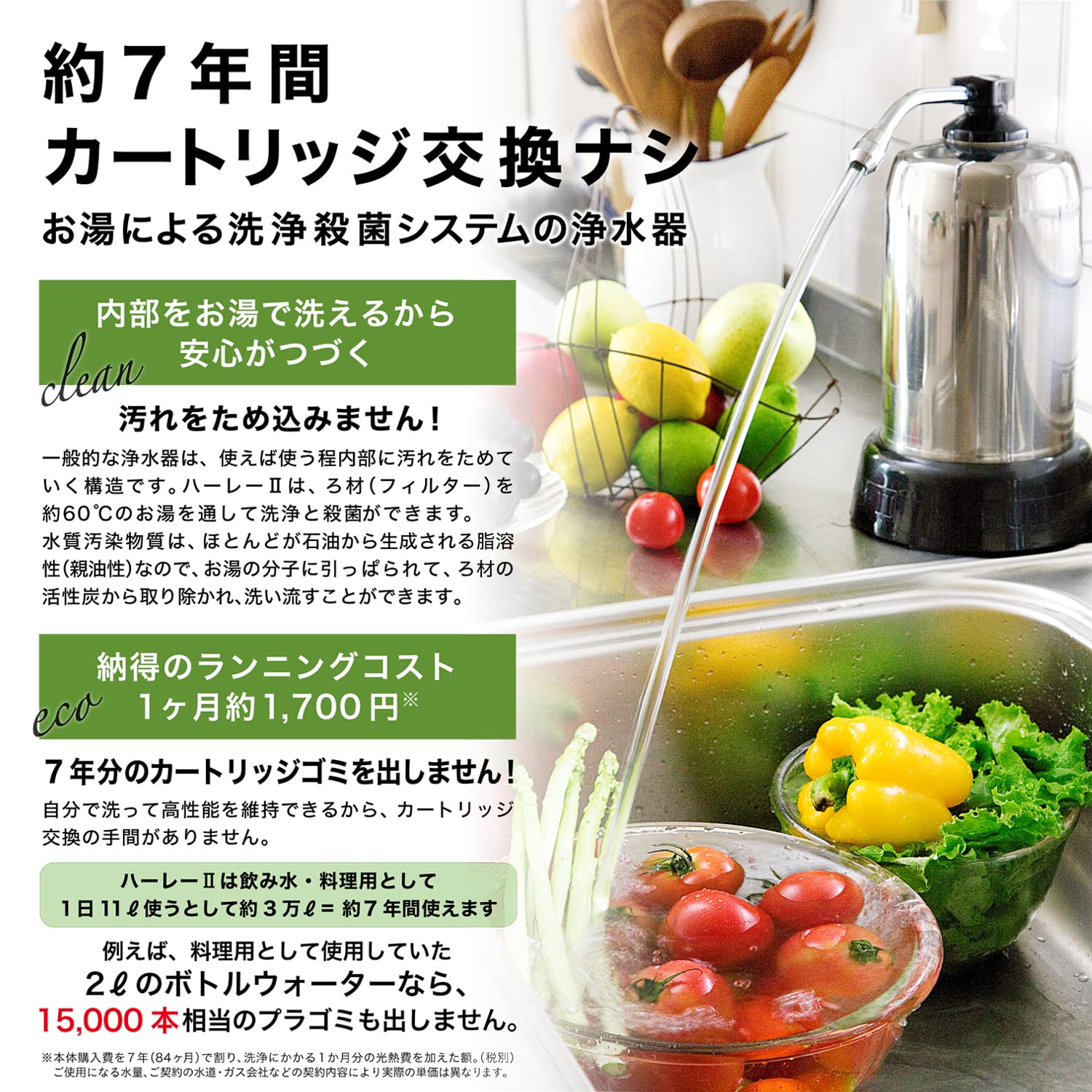 Amazon.co.jp: 浄水器 ハーレーII JE : ホーム＆キッチン