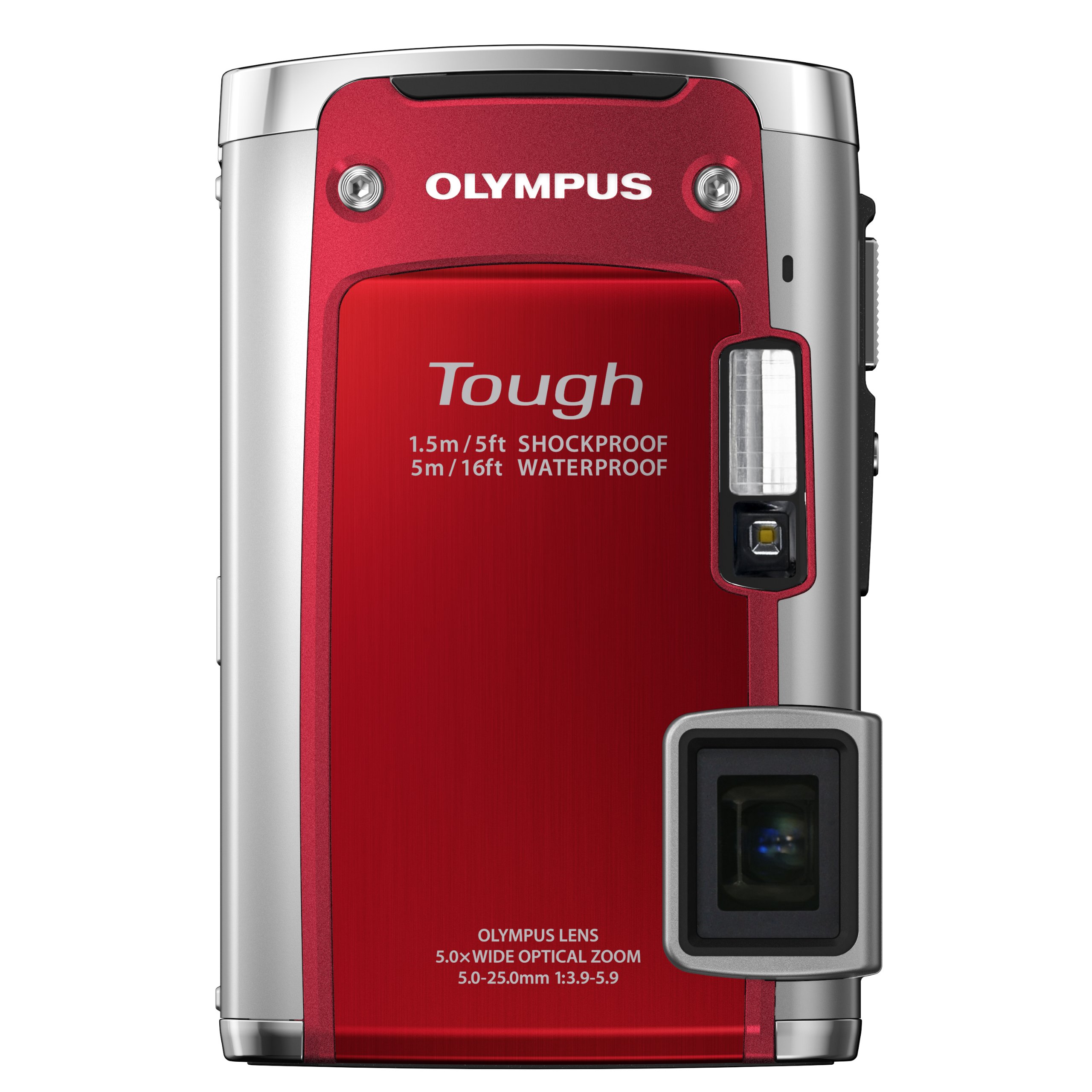 Amazon | OLYMPUS 防水デジタルカメラ TOUGH TG-610 レッド 5m防水 1.5