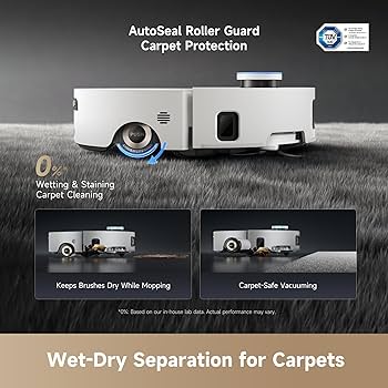 Amazon.com - DREAME Aqua10 Ultra Roller Robot Vacuum and Mop