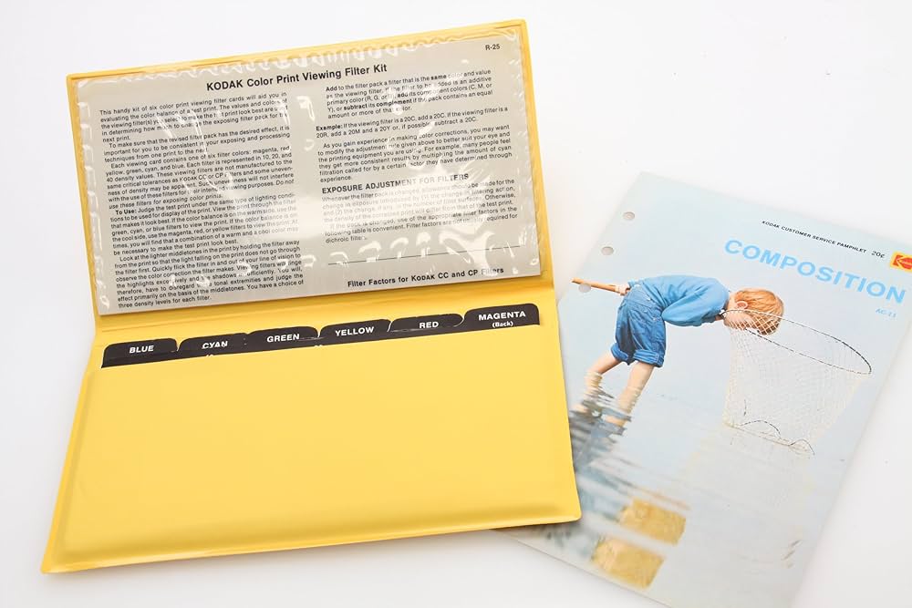Kodak Color Print Viewing Filter Kit : Eastman Kodak Company