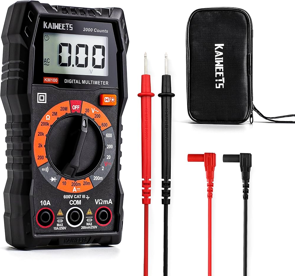 Amazon | KAIWEETS テスター マルチメータ 2000カウントデジタル