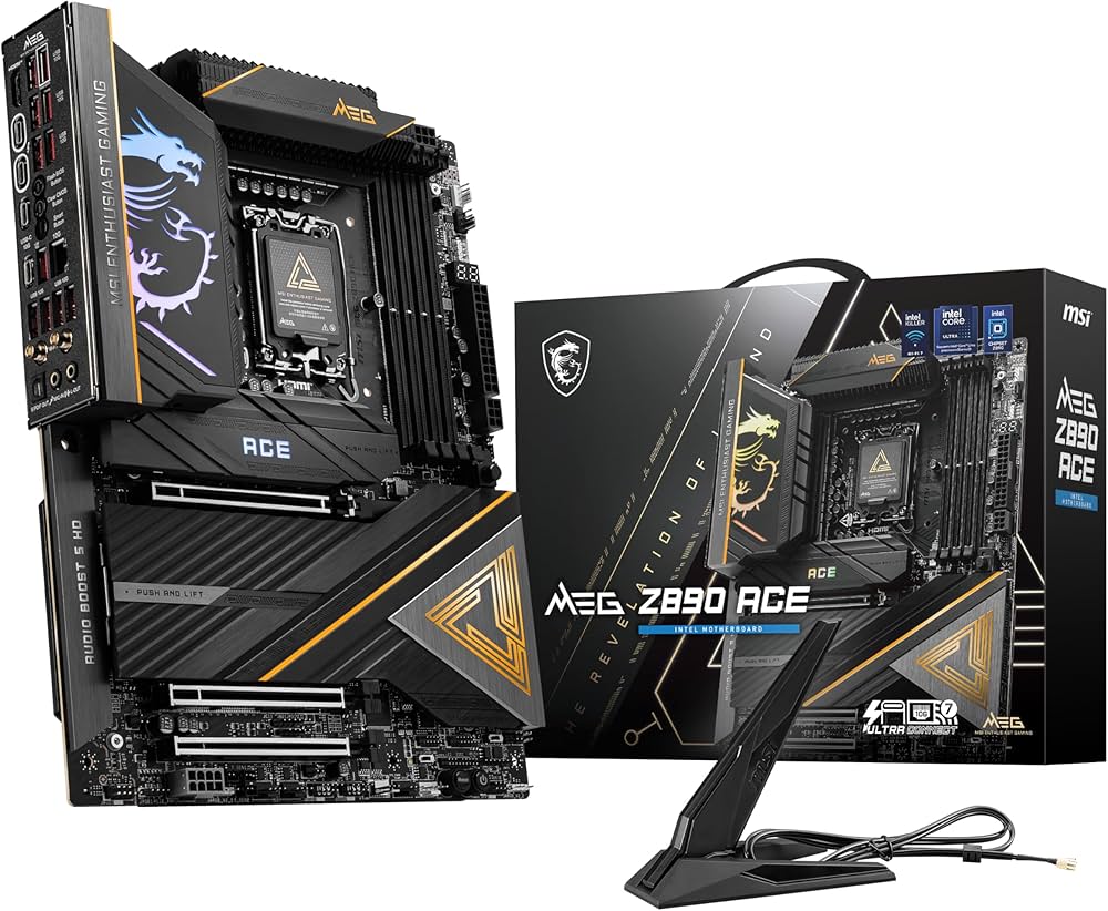 Amazon.co.jp: MSI MEG Z890 ACE Z890チップセット搭載 ATX