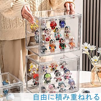 Amazon | やぬき コレクションケース 【2個セット】 フィギュアケース