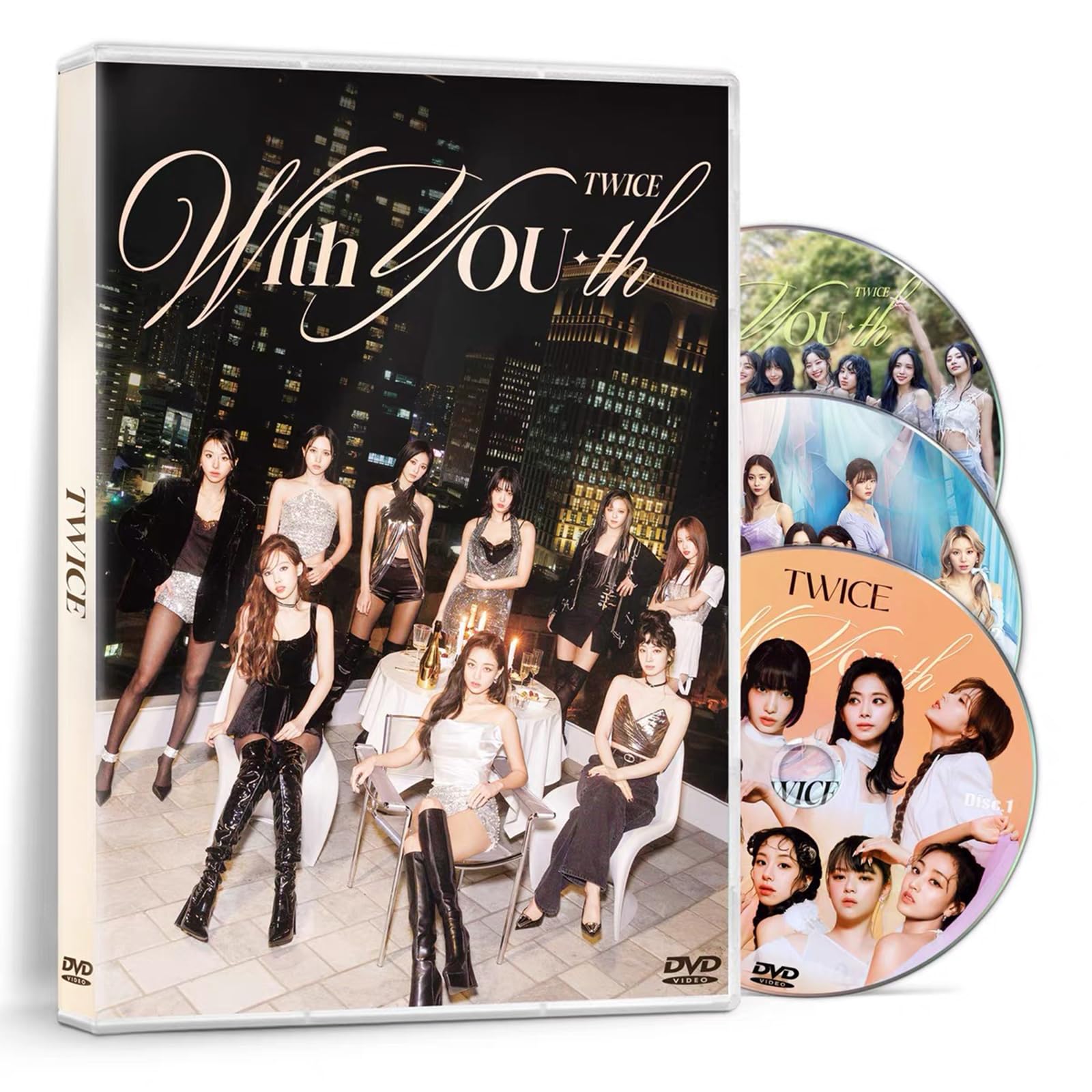 Amazon.co.jp: Twice 最新 2024年新曲MV/LIVE HDビデオ3ディスク