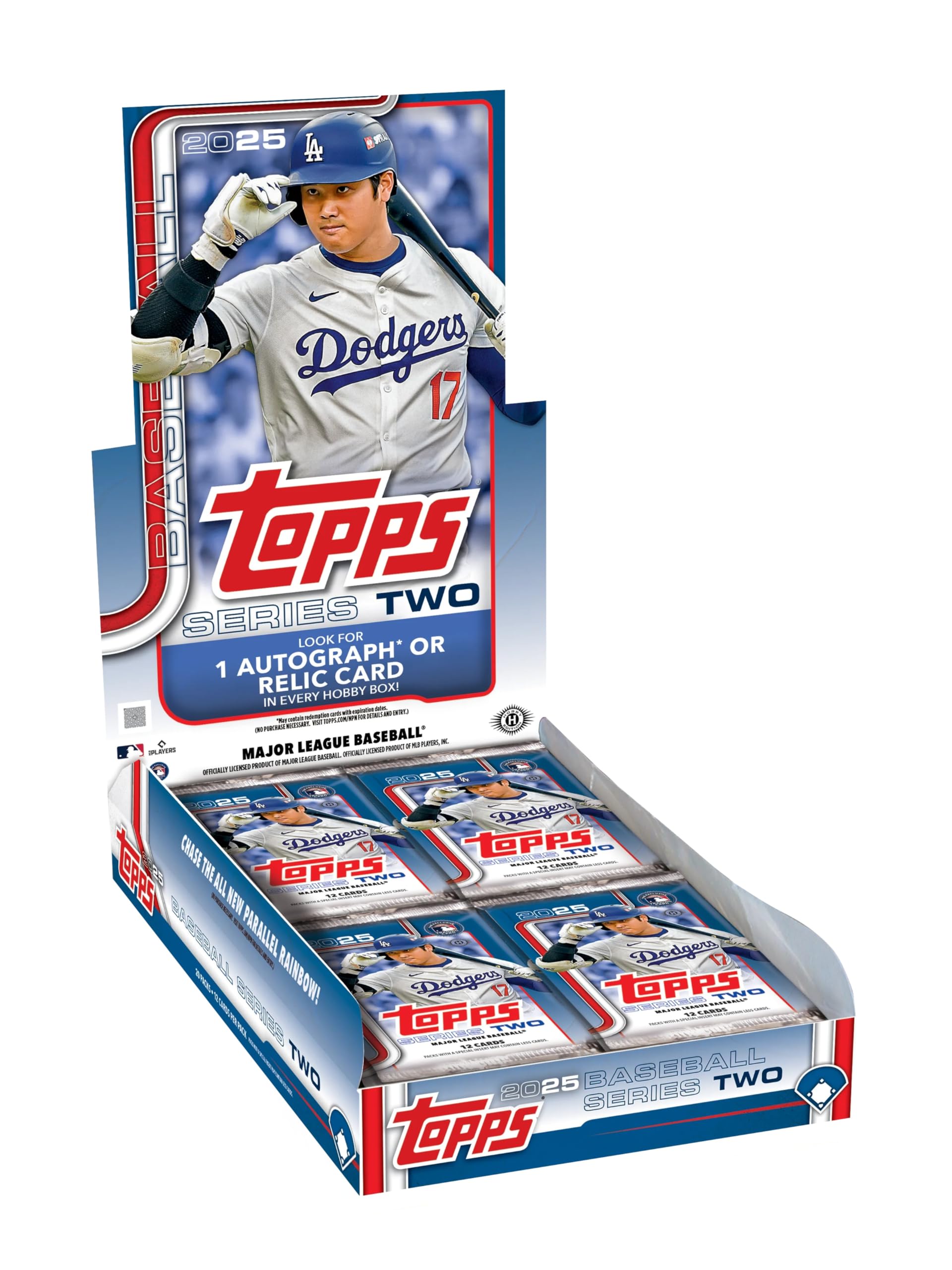 Amazon.com: MLB 2025 Topps Series 2 Baseball Hobby Box : Sports
