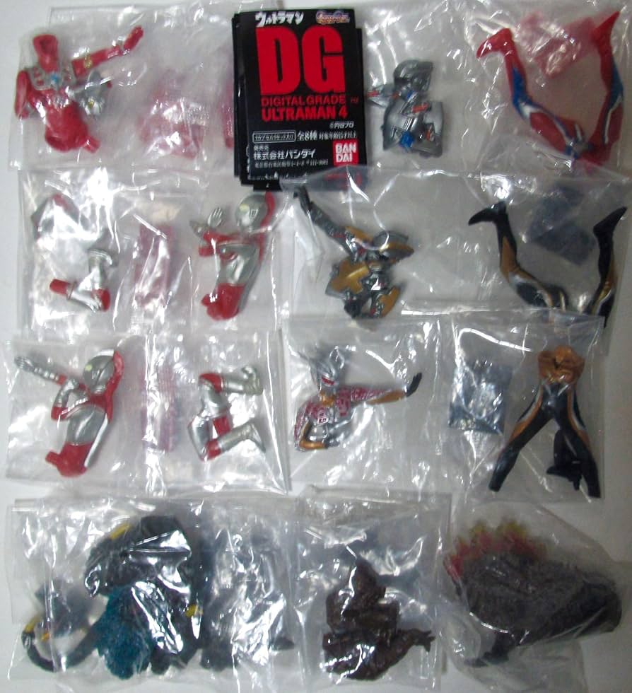 Amazon.co.jp: ガシャポン DG ウルトラマン4 全8種 : おもちゃ