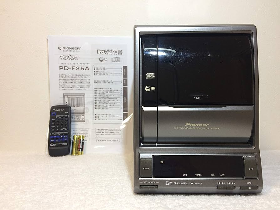 Pioneer PD-F25A コンパクトディスクプレーヤー リモコン付説明書有