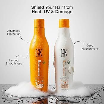 Amazon.com : GK Hair Shield Shampoo and Conditioner – UV/UVA