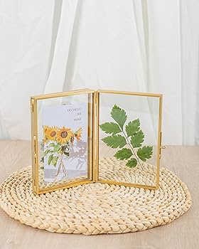 Amazon.co.jp: Jajamy ゴールド 4x6 トリプルピクチャーフレーム