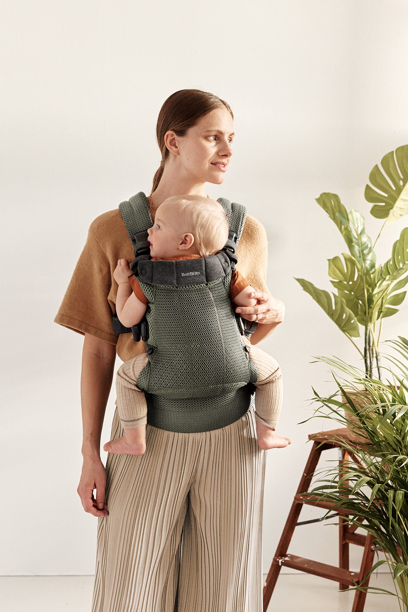 Amazon.com: BabyBjörn Baby Carrier Harmony, Dark Green, 3D Mesh