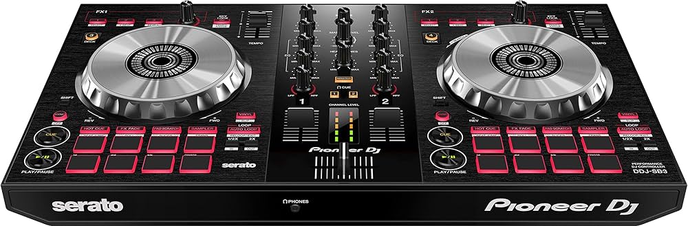 Pioneer DJ - DDJ-SB3-2-channel DJ controller for Serato DJ Lite