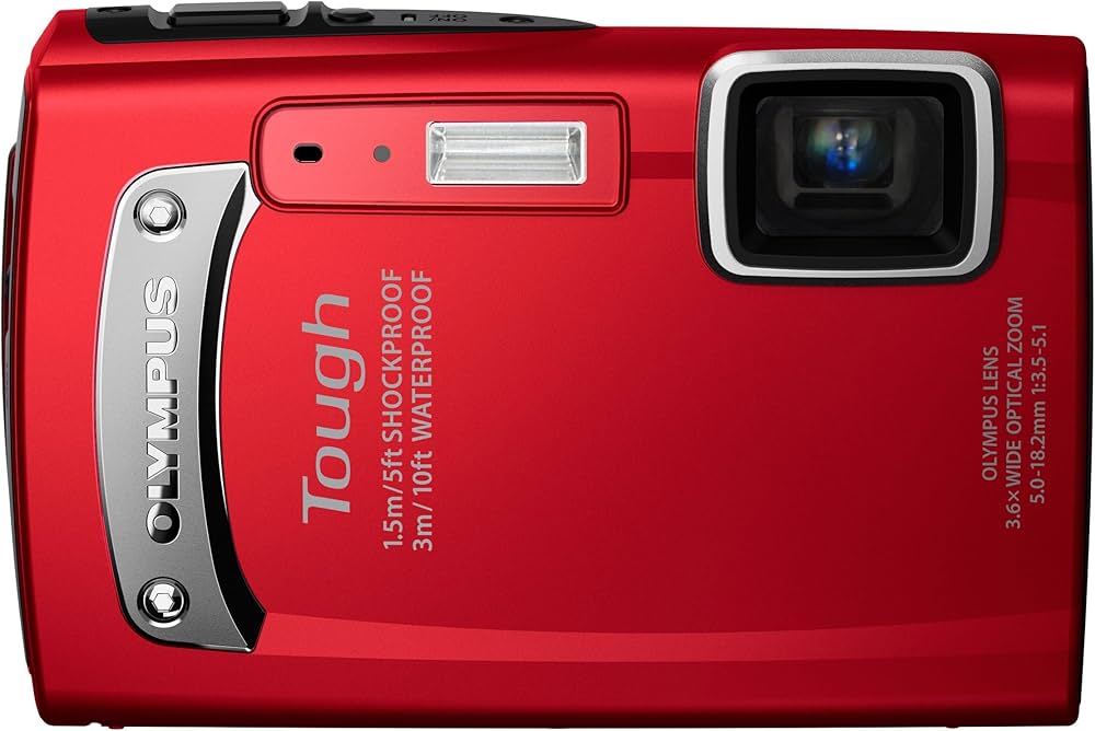 Amazon | OLYMPUS 防水デジタルカメラ TOUGH TG-310 レッド 3m防水 1.5