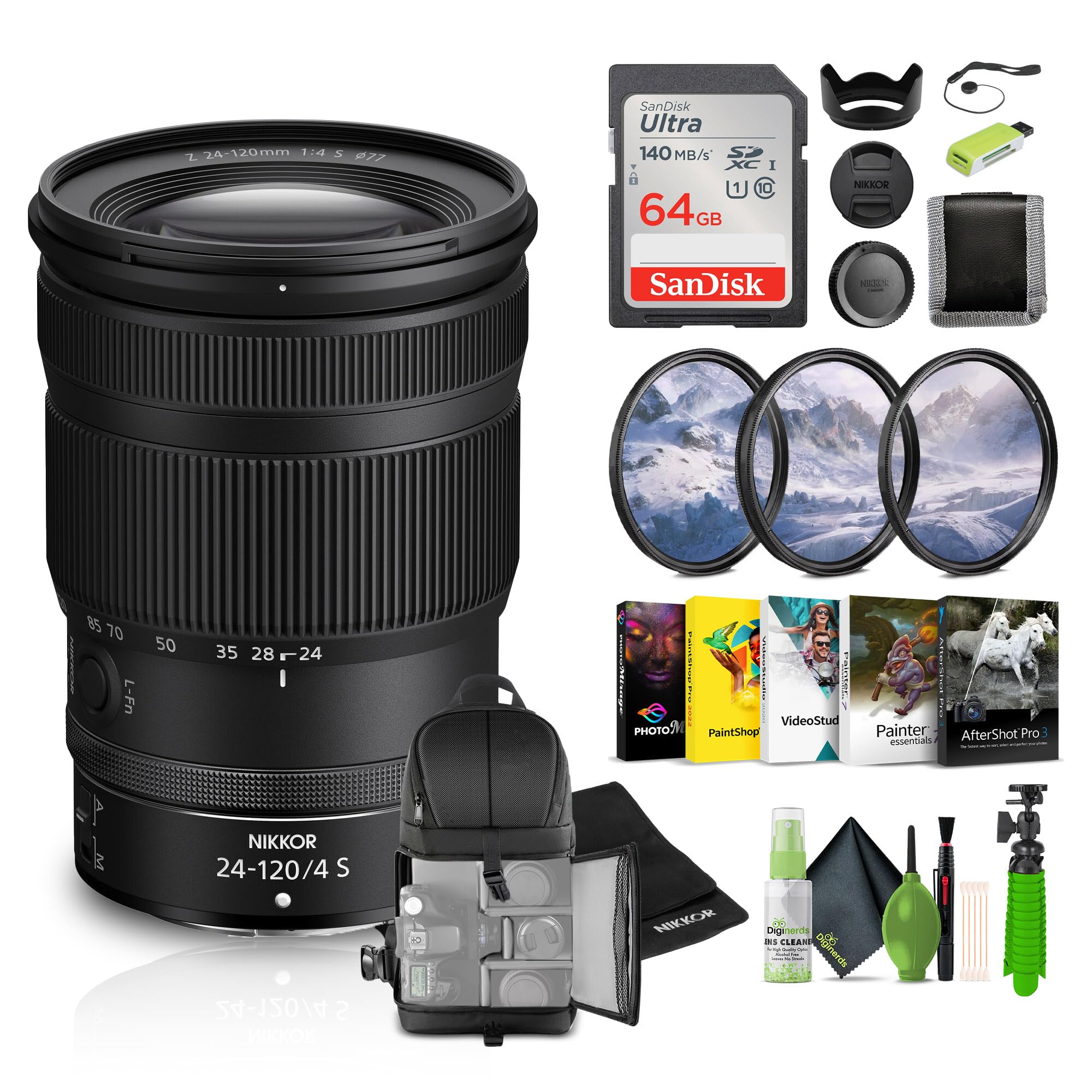 Amazon.com: Nikon NIKKOR Z 24-120mm f/4 S All-in-one Zoom Lens