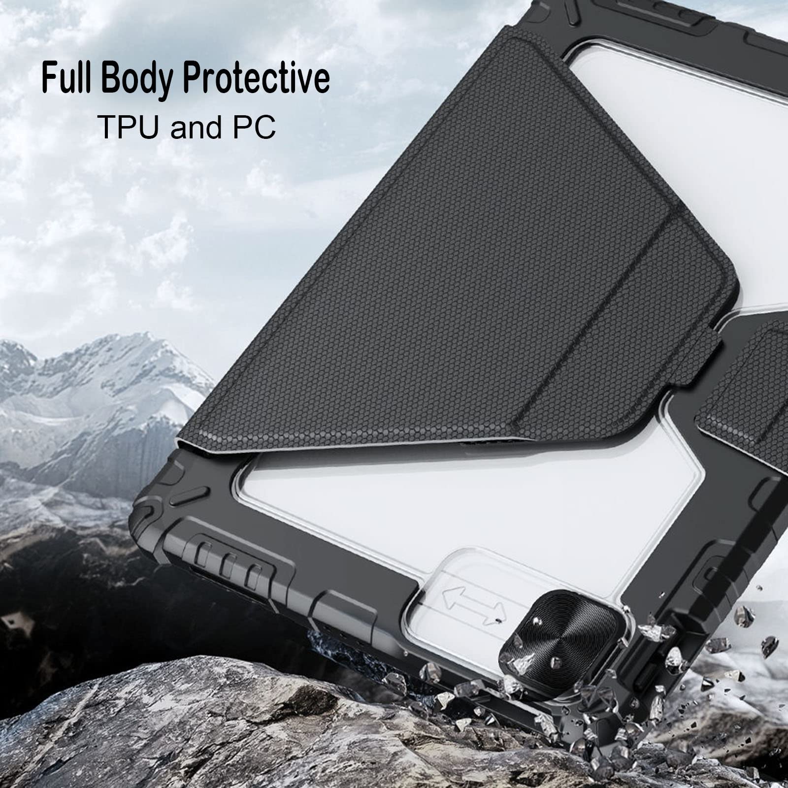 Case for iPad Pro 11 Inch 2022/2021/2020(4th/3rd/2nd Gen) with