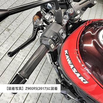 Amazon.co.jp: K21黒(赤) カワサキ ブレーキ クラッチレバー 6段階調整