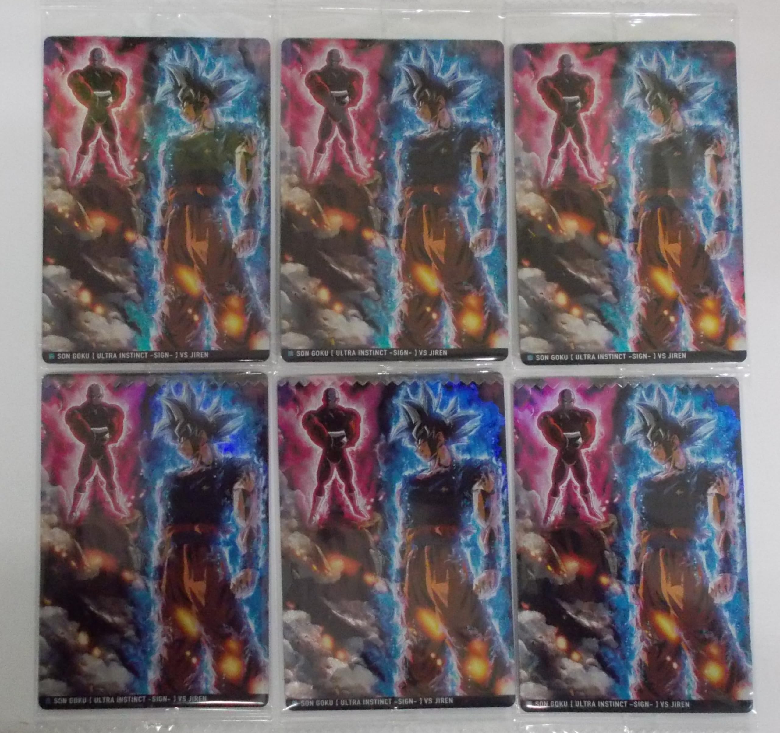 Amazon.co.jp: 【6枚】6.身勝手の極意 '兆' 孫悟空 vs ジレン／イタ