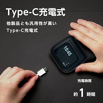 Amazon.co.jp: 【YSN スマートディスプレイ搭載 ANCワイヤレスイヤホン