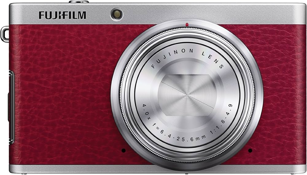 Amazon | FUJIFILM デジタルカメラ XF1 光学4倍 レッド F FX-XF1R
