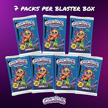 Amazon.com: Craniacs Trading Cards Series One Blaster Box | 7