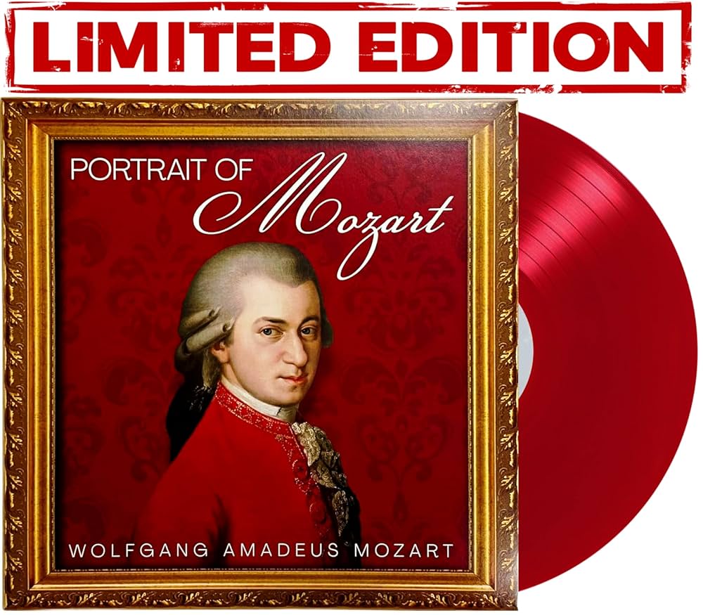 Amazon.com: Portrait of Mozart – Limited Red Vinyl Edition [180g
