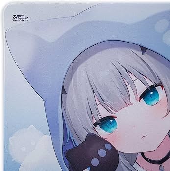 Amazon.co.jp: ふもコレ × Nachoneko ゲーミングマウスパッド 正規品