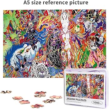 Amazon | 天野喜孝図 ジグソーパズル 1000ピース パズル 知育 脳トレ