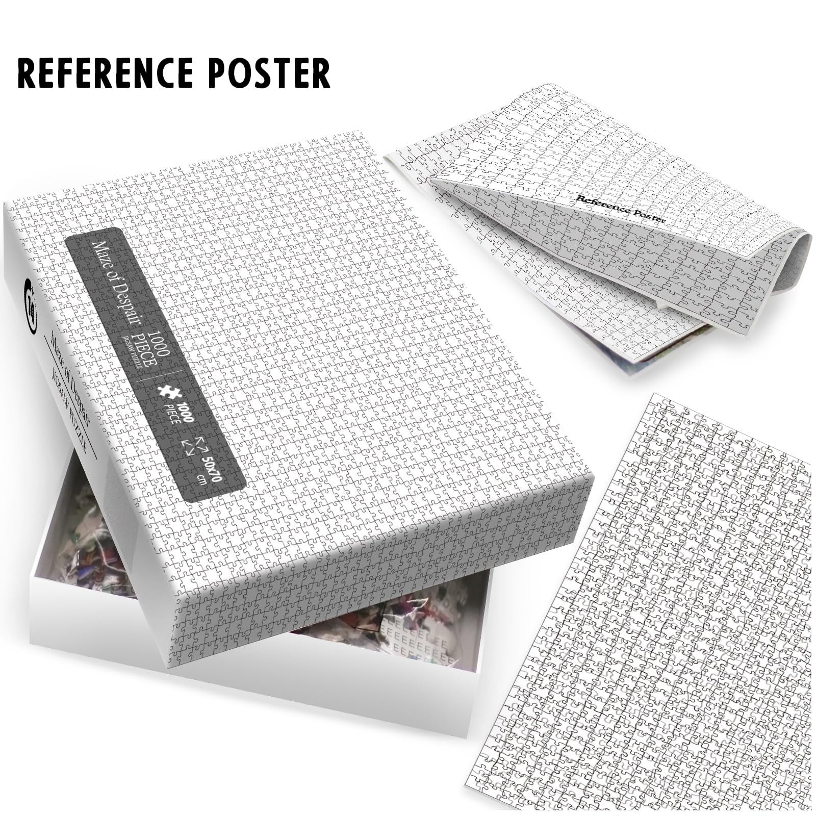 Amazon | 大人向け難易度パズル 1000ピース インポッシブル クレイジー