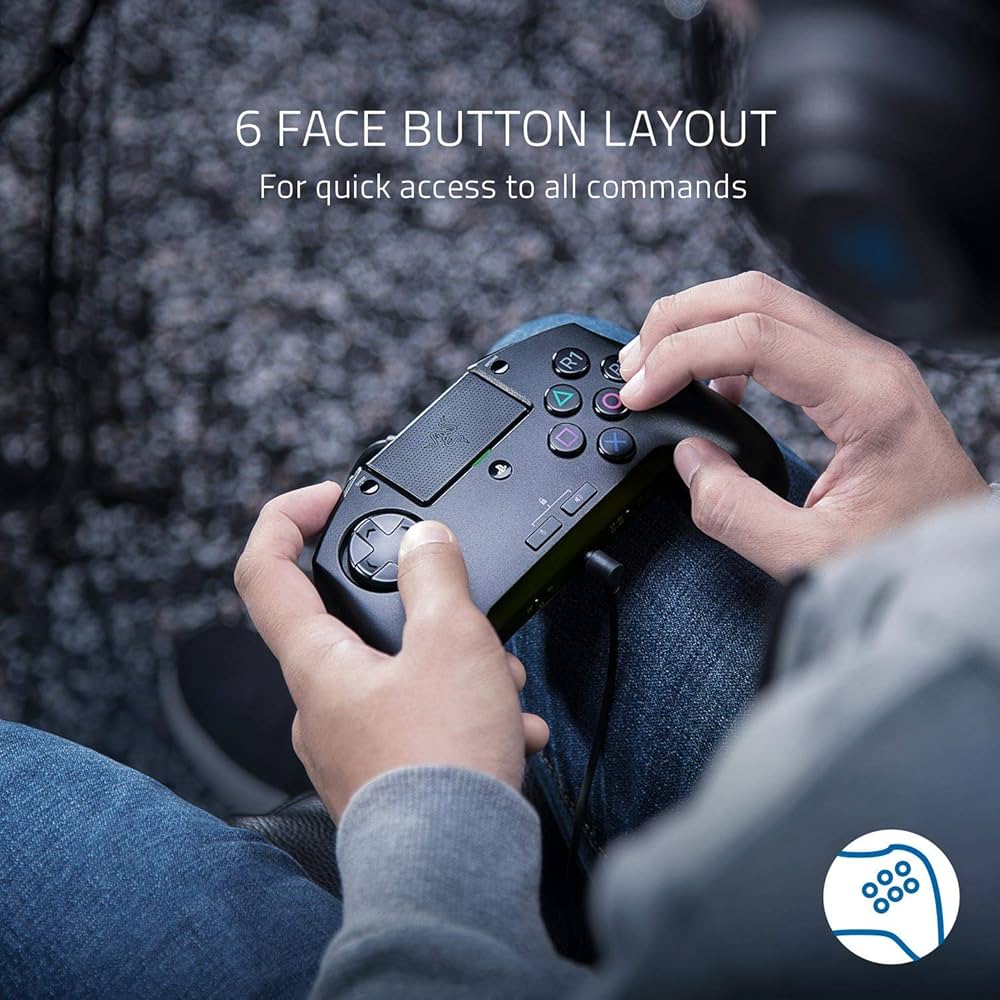 Amazon.com: Razer Raion Fightpad for PS4 Fighting Game Controller
