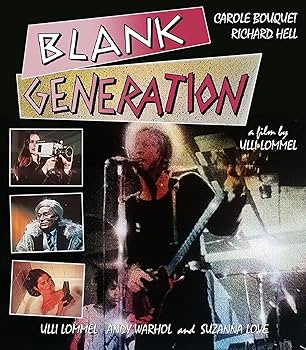 Amazon.com: Blank Generation (1980) [Blu-ray] : Andy Warhol, Ulli
