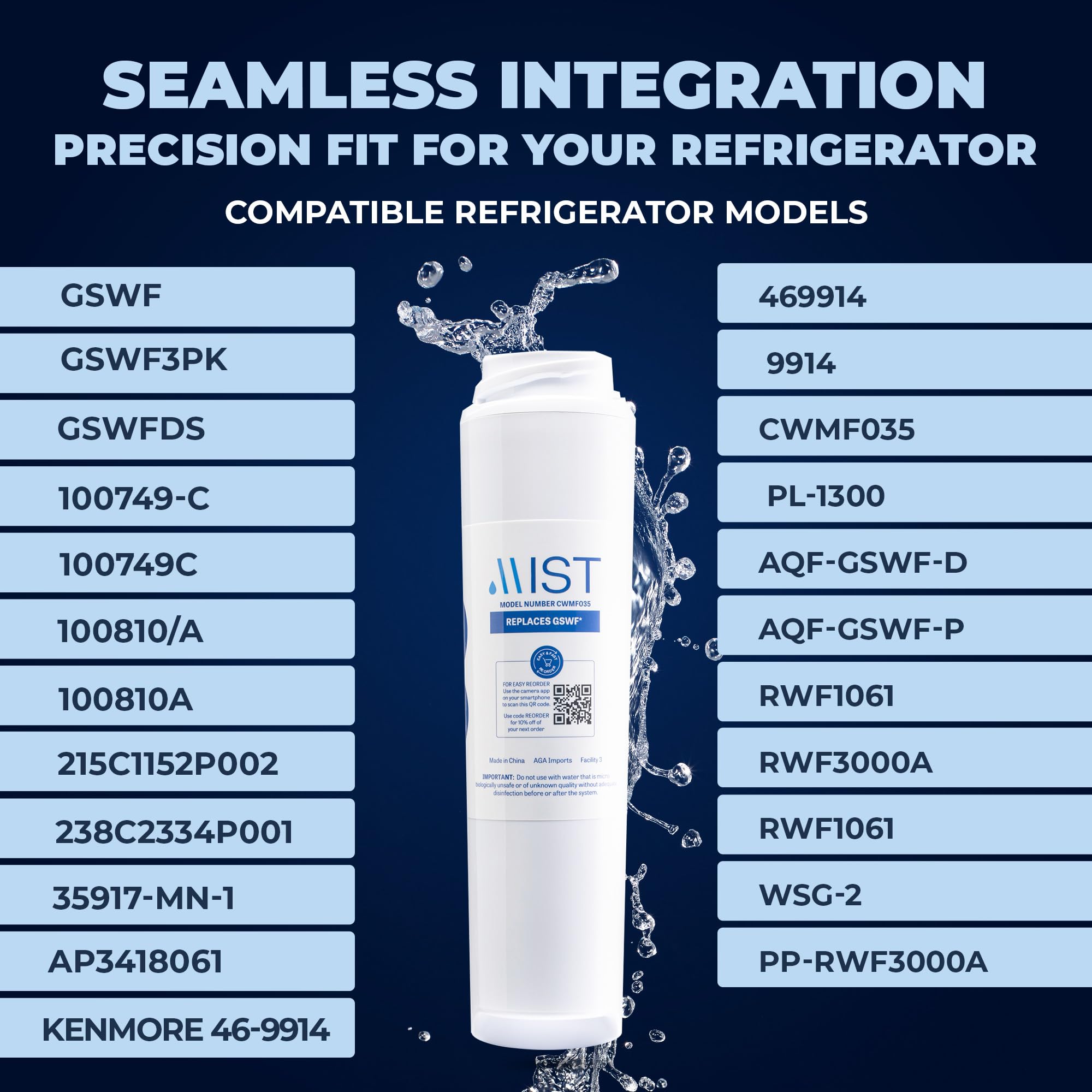 Amazon.com: Mist GSWF Water Filter Replacement for GE