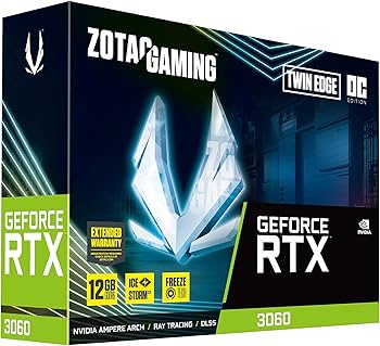 Amazon | ZOTAC (ゾタック) ゲーム用 GeForce RTX 3060 Twin Edge OC