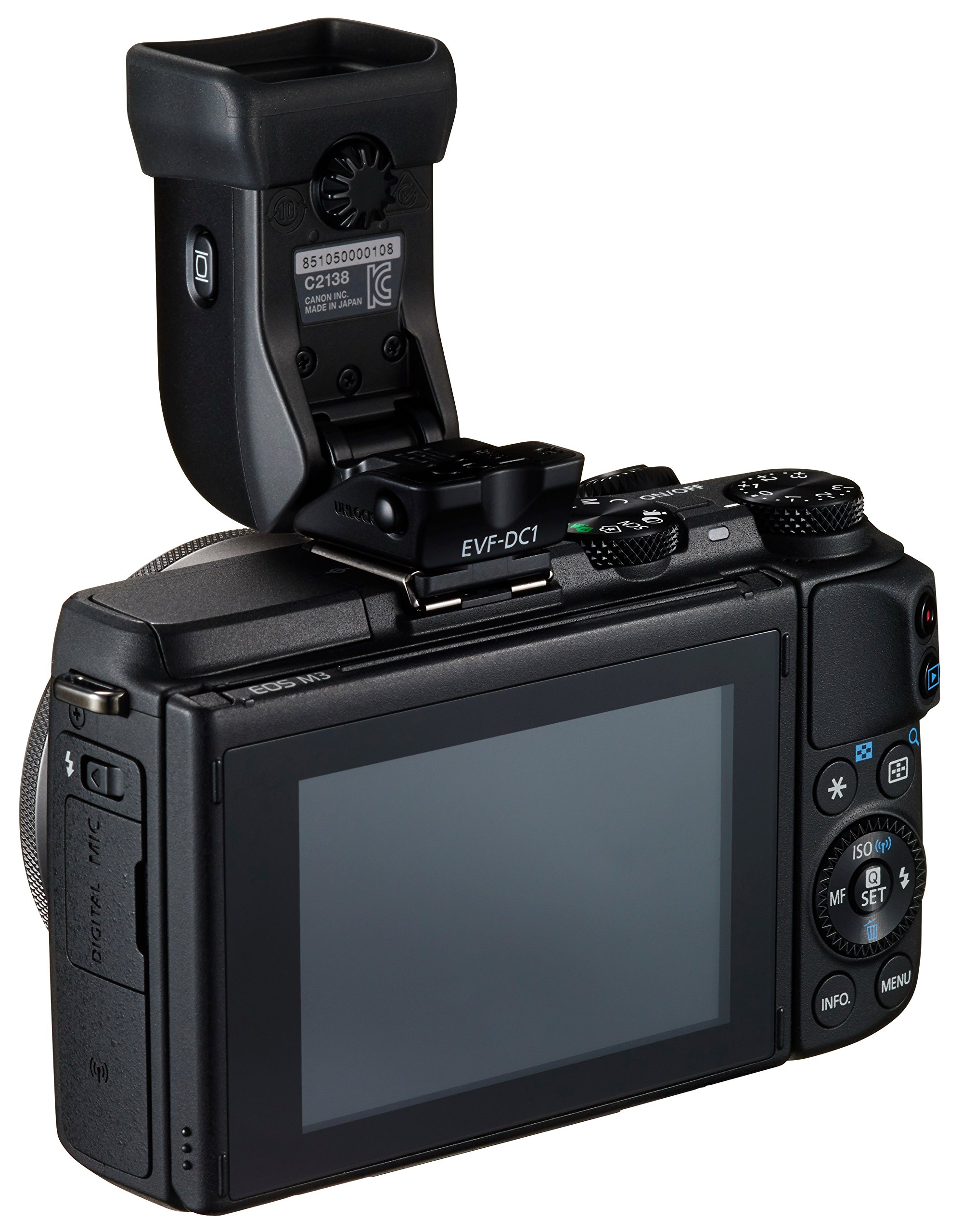 Amazon.co.jp: Canon ミラーレス一眼カメラ EOS M3 ダブルレンズEVF