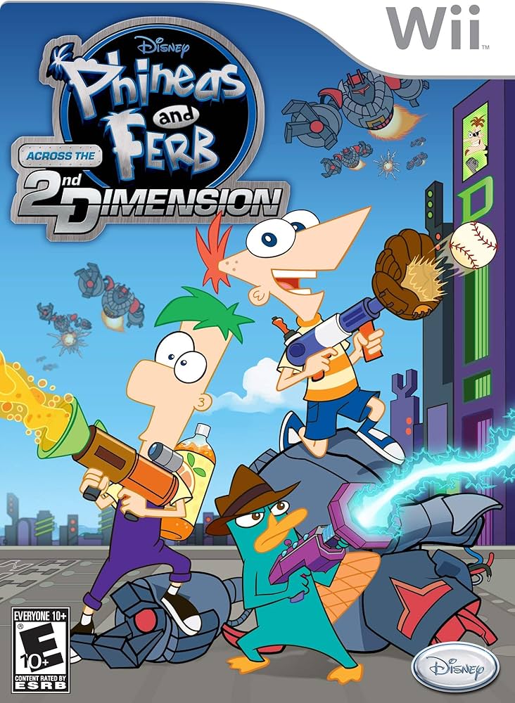 Amazon.com: Phineas and Ferb: Across the 2nd Dimension - Nintendo