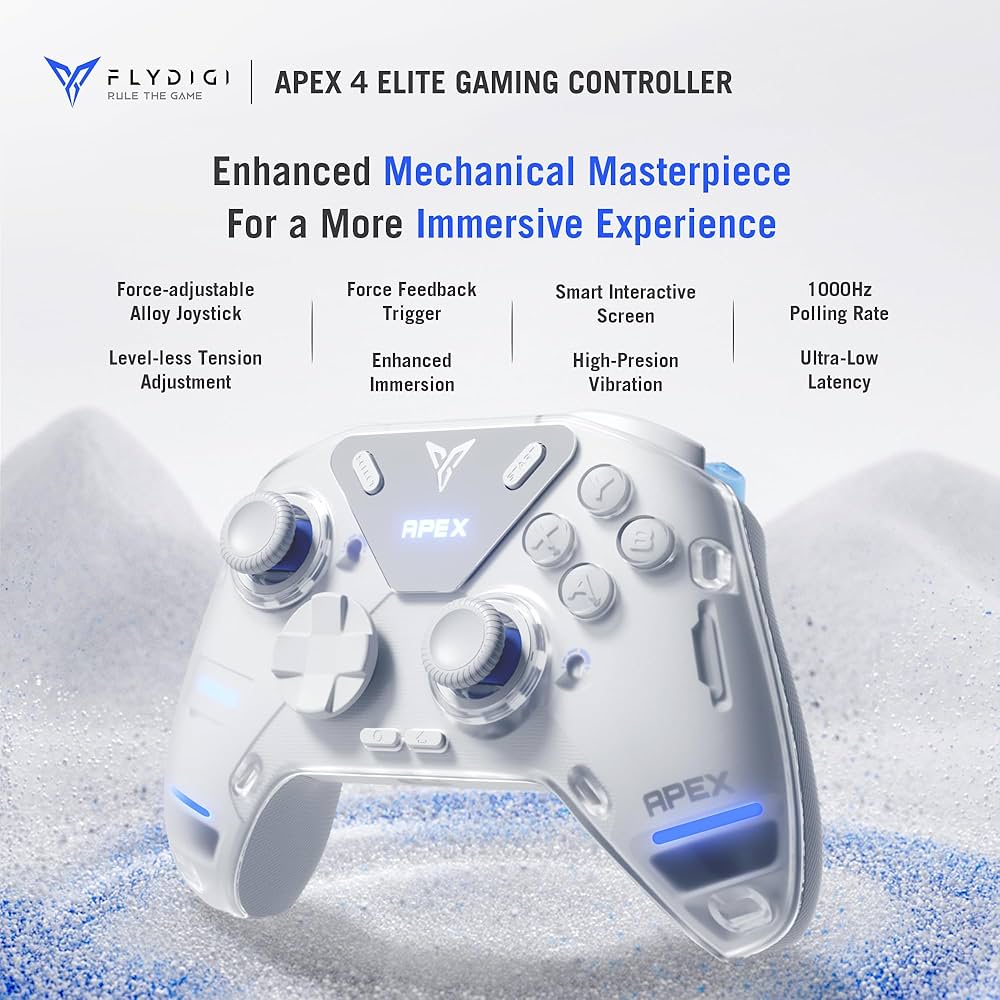 FLYDIGI APEX 4 Wireless PC Controller Force Feedback Trigger Force